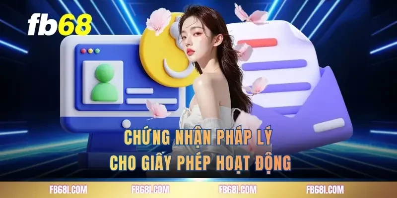 Chứng nhận pháp lý cho giấy phép hoạt động