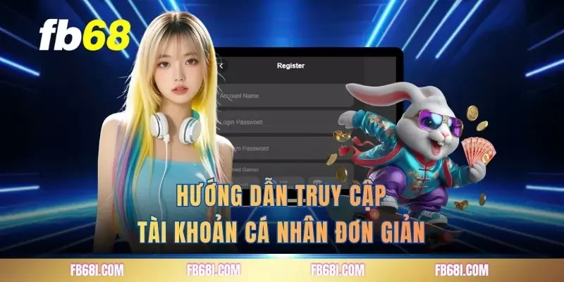 Hướng dẫn truy cập tài khoản cá nhân đơn giản