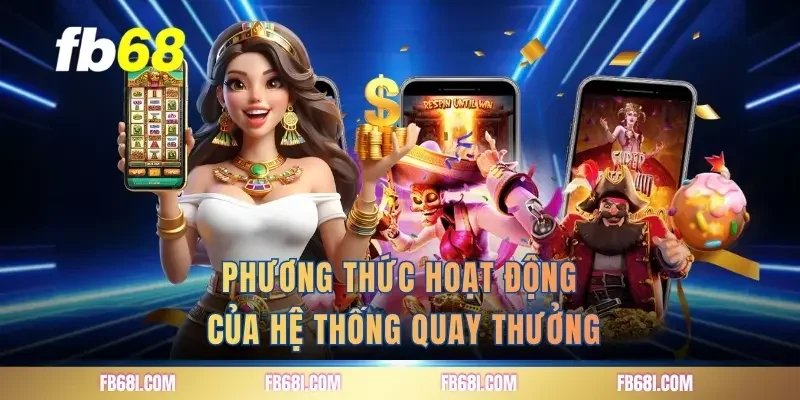 Phương thức hoạt động của hệ thống quay thưởng